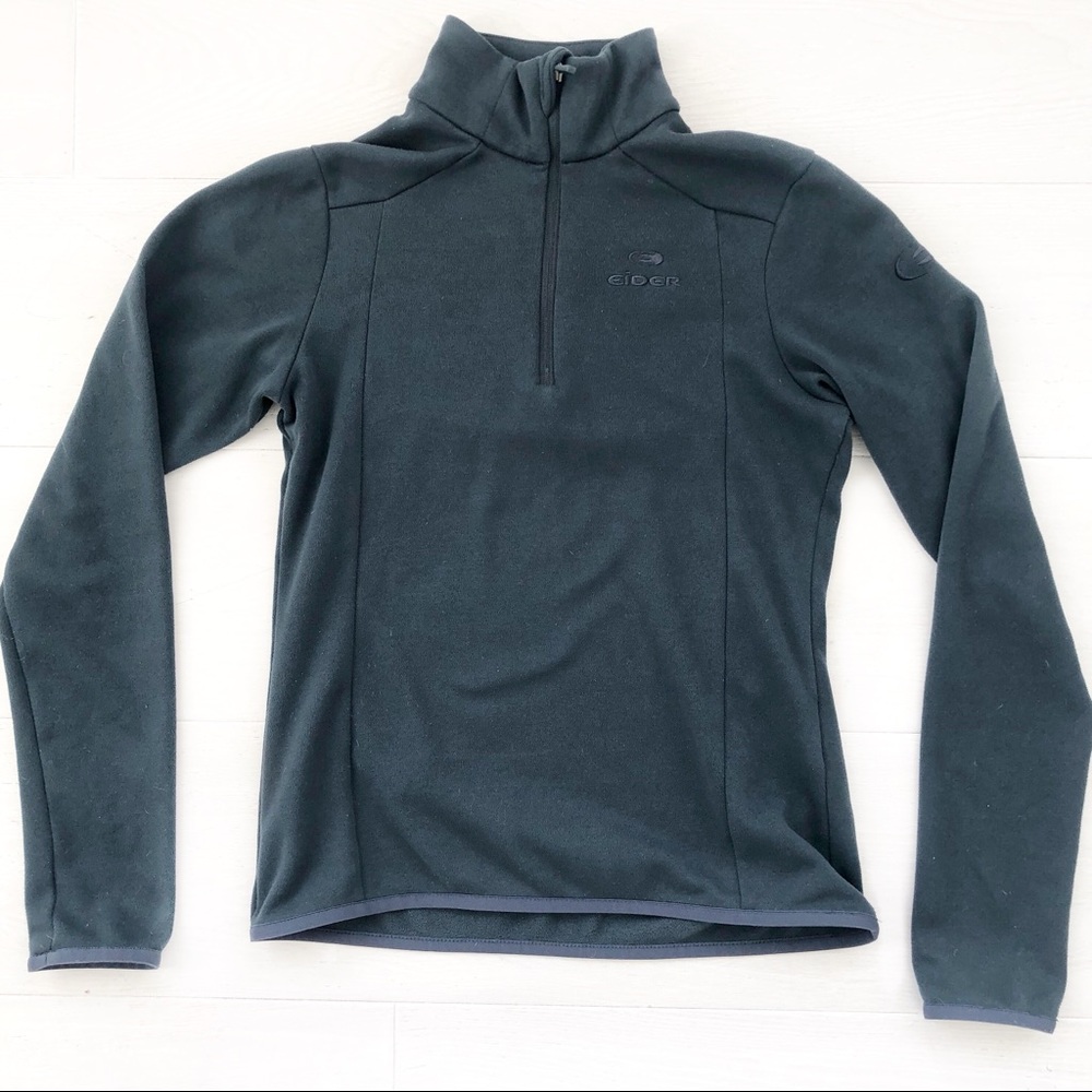 EiderZip Fleece, Blue Base Layer Sweater